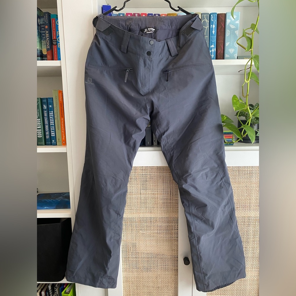 Navy Salomon Powder Pants